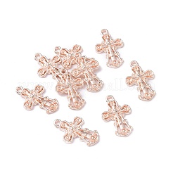 Tibetan Style Alloy Pendants&nbsp;TIBEP-S317-17RG-RS
