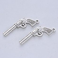 Tibetan Style Alloy Pendants&nbsp;TIBE-R316-118AS-RS