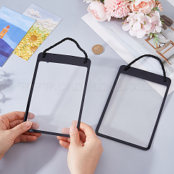 Erasable PVC Hanging Price Tags with Rope&nbsp;CDIS-WH0021-069A-01