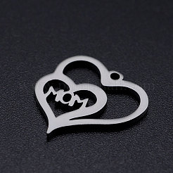 Non-Tarnish 201 Stainless Steel Charms&nbsp;STAS-T046-JN252-1