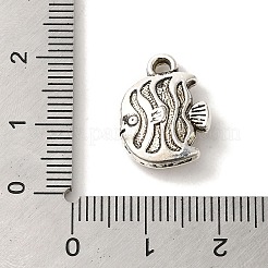 Tibetan Style Alloy Pendants&nbsp;TIBEP-L021-35AS