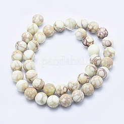 Natural Imperial Jasper Beads Strands&nbsp;G-A175C-10mm-01
