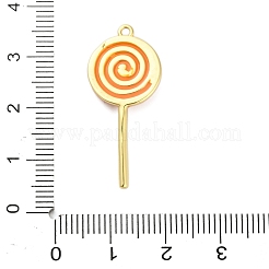 Halloween Brass Enamel Pendants&nbsp;KK-F915-01E-G