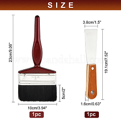 2 Pcs 2 Styles Bristle Paint Brush&nbsp;TOOL-NB0001-72
