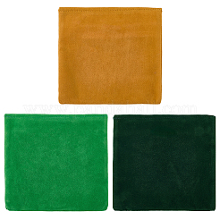 3Pcs 3 Colors Folding Velvet Jewelry Storage Bags for Earrings Rings Bracelets&nbsp;ABAG-CN0001-69A