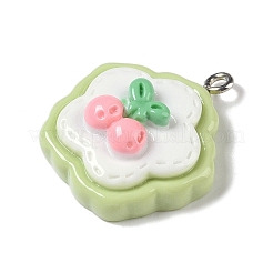 Opaque Resin Pendants&nbsp;RESI-S403-04D