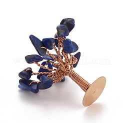 Natural Lapis Lazuli Chips Display Decorations&nbsp;G-Z016-13H