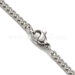 201 Stainless Steel Necklaces&nbsp;NJEW-Q336-01O-P