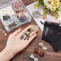 DIY Rosary Necklace Making Kit&nbsp;DIY-PH0009-63