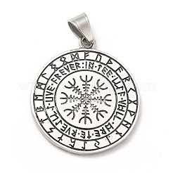 304 Stainless Steel Pendants&nbsp;LS-STAS-K243-02AS