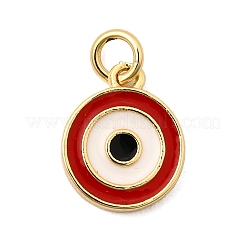 Brass Enamel Charms&nbsp;KK-I360-020G