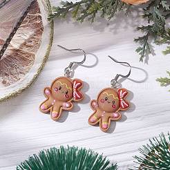 Christmas Resin Dangle Earrings&nbsp;EJEW-JE06089