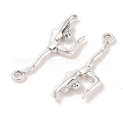 Tibetan Style Zinc Alloy Dancer Pendants&nbsp;TIBEP-R334-283AS-RS