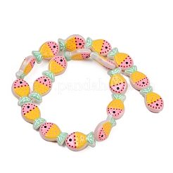 Painted Glass Beads&nbsp;X-LAMP-F036-02D