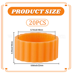 20Pcs Silicone Stretch Rings&nbsp;AJEW-CP0010-06A