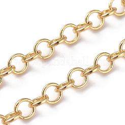 Soldered Brass Rolo Chains&nbsp;CHC-G005-07G