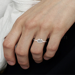1Pc Alloy Finger Rings for Women&nbsp;RJEW-LP0002-83