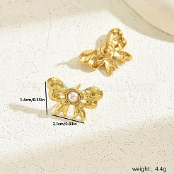 Fashionable 201 Stainless Steel Stud Earrings&nbsp;BN2349-1