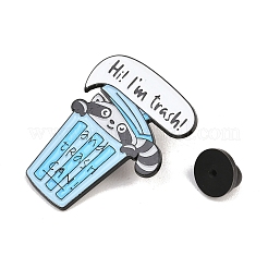 Trash Raccoon Enamel Pins&nbsp;JEWB-E044-04EB-01