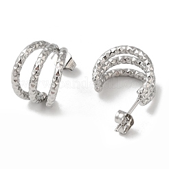 Non-Tarnish 304 Stainless Steel Stud Earrings&nbsp;EJEW-Z026-10P