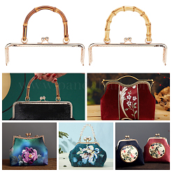 2Pcs 2 Style Wooden Bag Handles&nbsp;FIND-GA0001-46