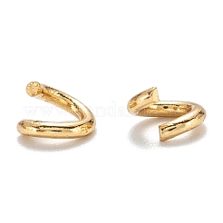 Ion Plating(IP) 304 Stainless Steel Open Jump Rings&nbsp;STAS-F084-24G-01