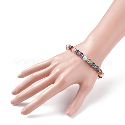 Bling Color Glass Beads Stretch Bracelets&nbsp;BJEW-JB07245