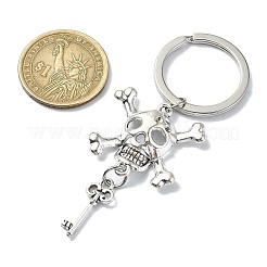 Alloy Skull Pendant Keychain&nbsp;KEYC-JKC00896