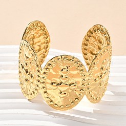 304 Stainless Steel Cuff Bangles for Women&nbsp;AJEW-P127-13G