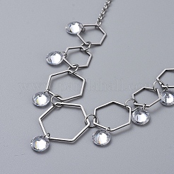 304 Stainless Steel Necklaces&nbsp;NJEW-JN02685-04