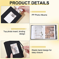12Pcs 6 Inch PP Photo Albums&nbsp;AJEW-WA0001-24