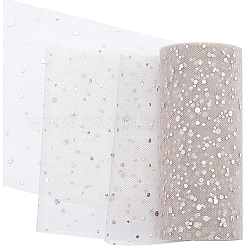 Glitter Sequin Deco Mesh Ribbons&nbsp;OCOR-BC0008-37