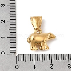 Animal Theme 304 Stainless Steel Pendants&nbsp;STAS-B167-27B-G