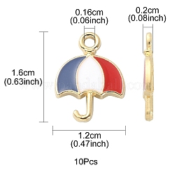Alloy Enamel Pendants&nbsp;ENAM-YW0002-23