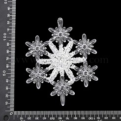 Christmas Acrylic Pendant Decoration&nbsp;HJEW-B008-02