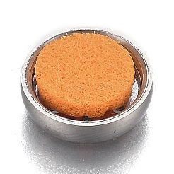 304 Stainless Steel Diffuser Locket Aromatherapy Essential Oil&nbsp;AJEW-N025-10P