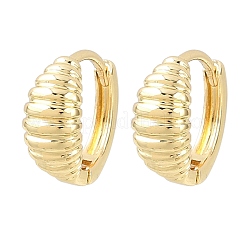 Brass Hoop Earrings&nbsp;EJEW-D348-14G