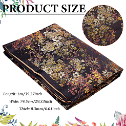 Flower Pattern Polyster Fabrics&nbsp;DIY-WH0622-112A