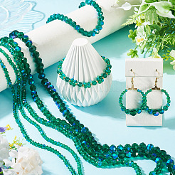 11 Strands 11 Styles Electroplate Glass Beads Strands&nbsp;EGLA-TA0003-01A