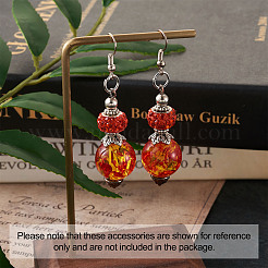 Resin Imitation Amber Beads&nbsp;CRES-TA0001-17