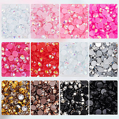 2Box 2 Colors Pointed Back Resin Rhinestone Cabochons&nbsp;MRMJ-DC0001-08