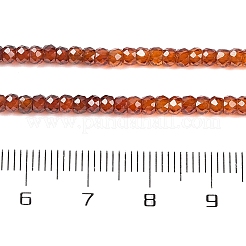 Transparent Gradient Color Cubic Zirconia Strand&nbsp;ZIRC-NH0002-01J