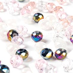 500Pcs 5 Colors Mixed Styles Glass Beads&nbsp;EGLA-LS0001-03