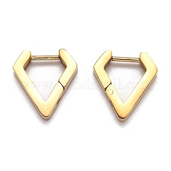 304 Stainless Steel Huggie Hoop Earrings&nbsp;STAS-H156-17A-G
