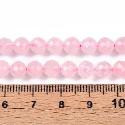 Natural Madagascar Rose Quartz Beads Strands&nbsp;G-S345-6mm-34