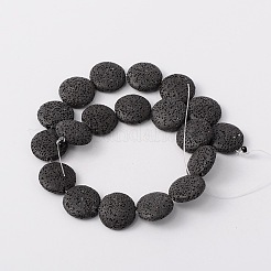 Natural Lava Rock Beads Strands&nbsp;G-L435-06-18