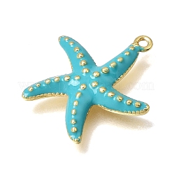 Brass Enamel Pendants&nbsp;X-KK-K427-11D-G