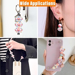 30Pcs 5 Colors Opaque Acrylic Beads&nbsp;MACR-CJ0002-33