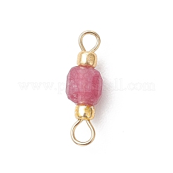Natural Mixed Stone Faceted Cube Connector Charms&nbsp;PALLOY-JF05037