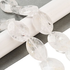 Natural Quartz Crystal Beads Strands&nbsp;G-B077-C03-01